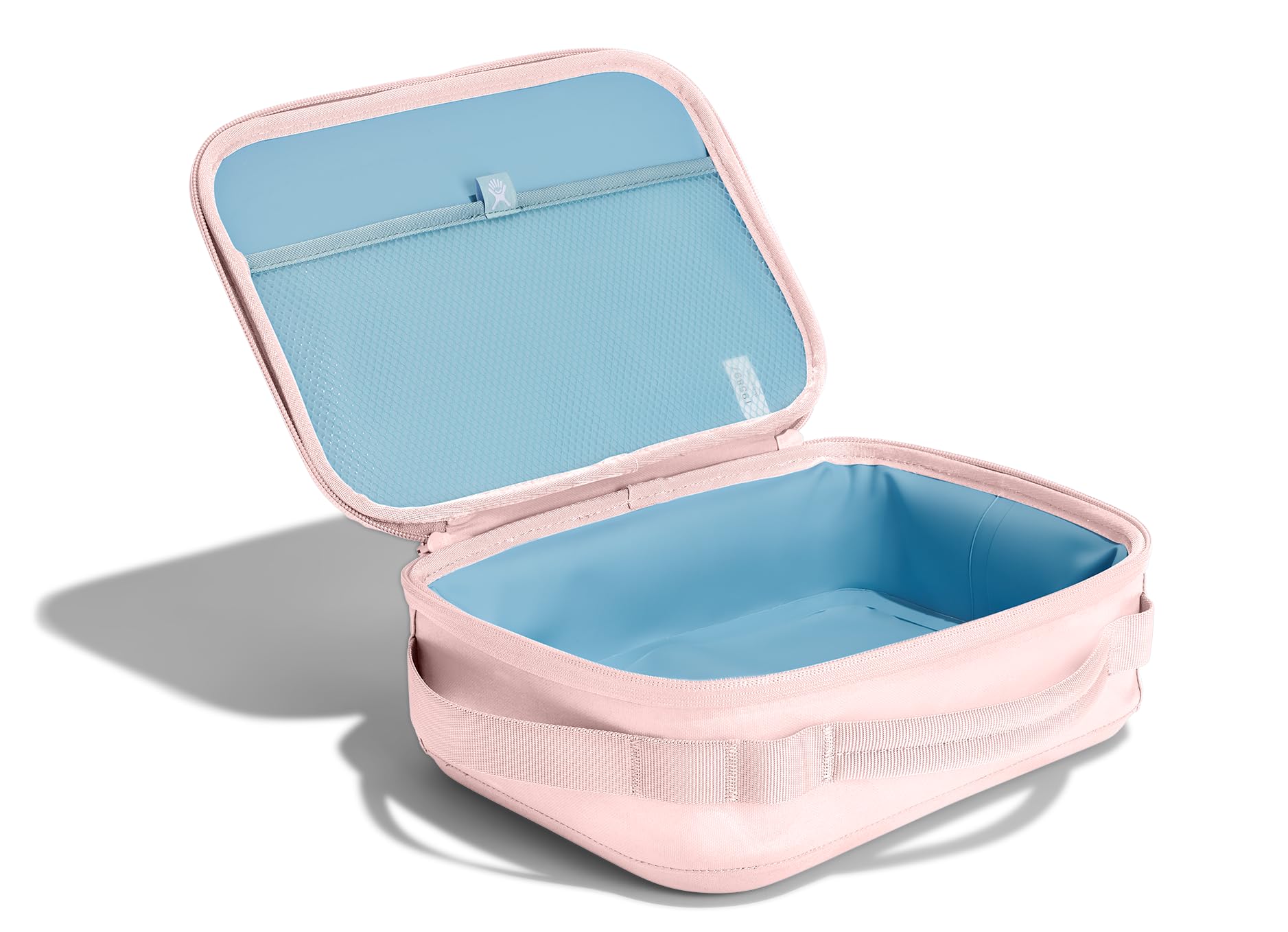 Hydro Flask Carry Out Lunch Box insulation detail shows lightweight design.
