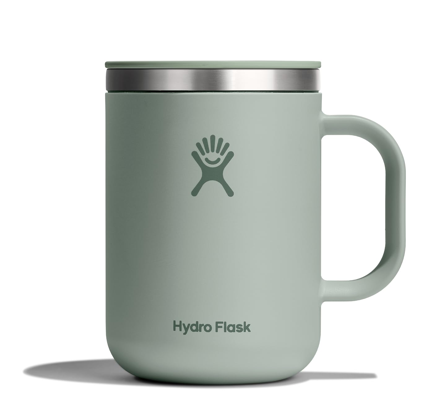 Hydro Flask Coffee Mug 24oz agave green main body for hot beverages