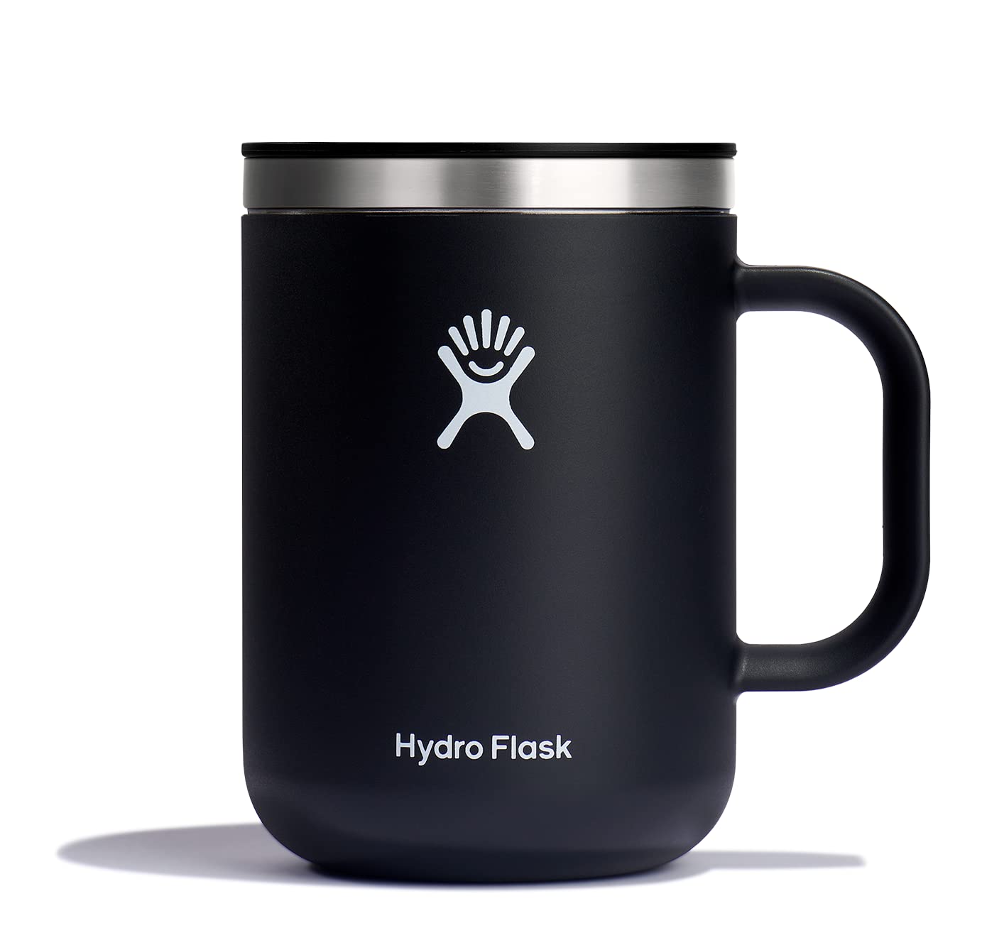 Hydro Flask coffee mug closeable lid for splash control and easy pouring