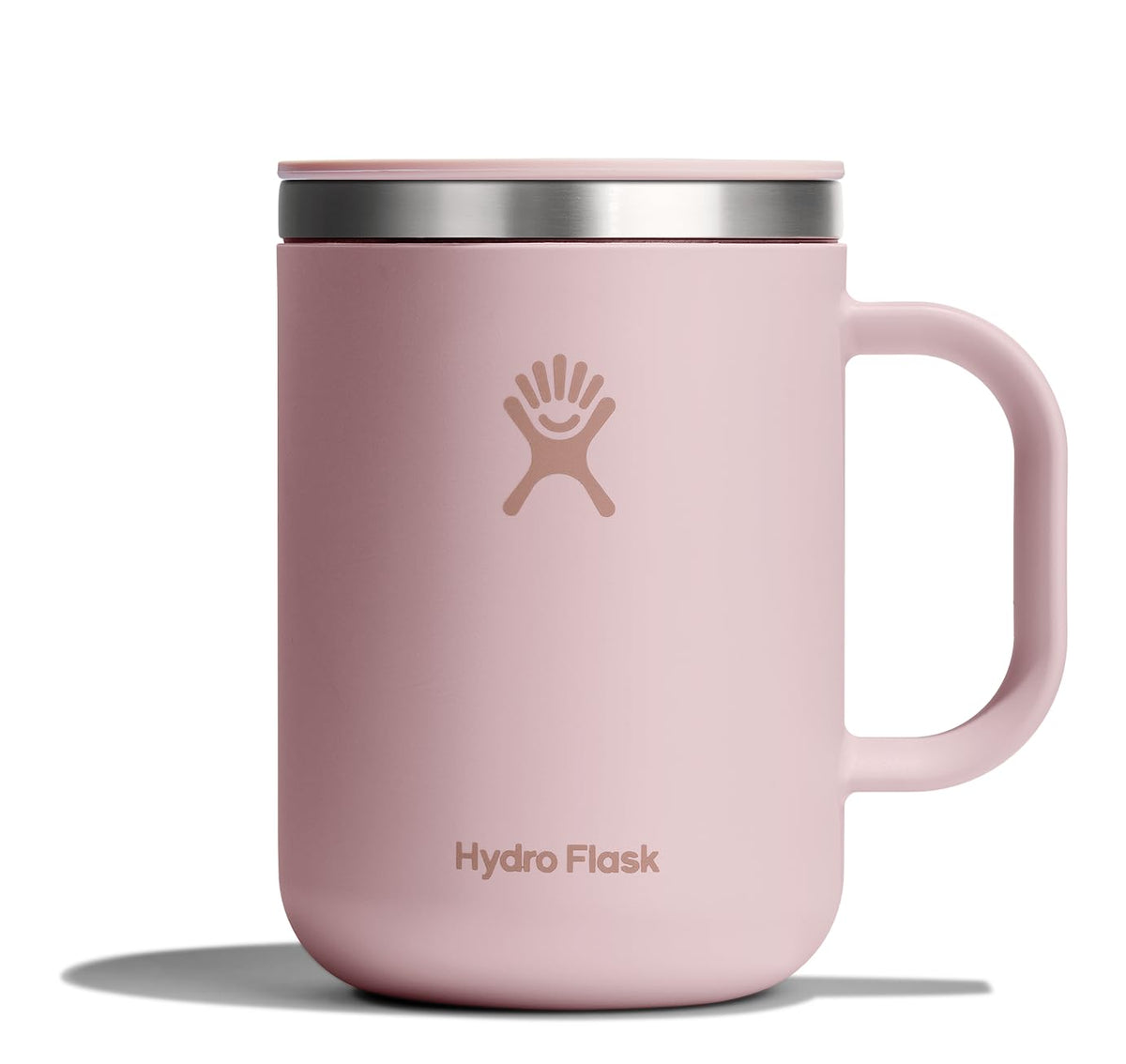 Hydro Flask coffee mug 24oz Trillium Pink with insulated design for hot beverages