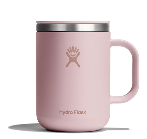 Hydro Flask coffee mug 24oz Trillium Pink with insulated design for hot beverages