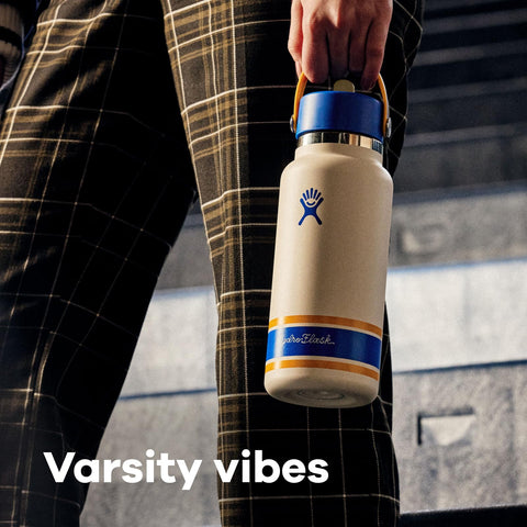 Hydro Flask Ivory bottle is dishwasher safe for easy cleaning after use.