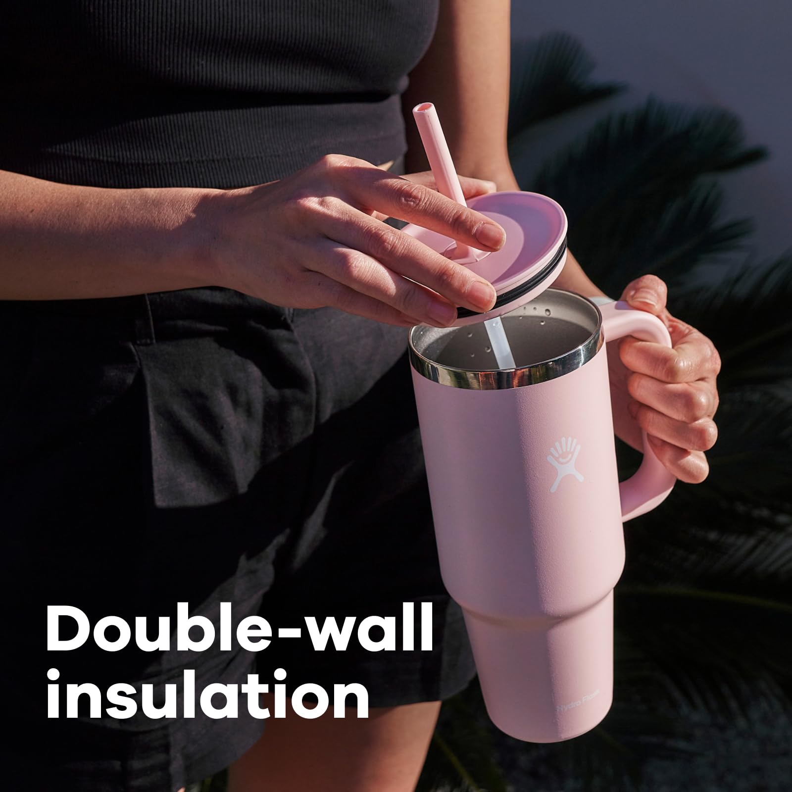 Hydro Flask dishwasher-safe lid makes cleanup quick.