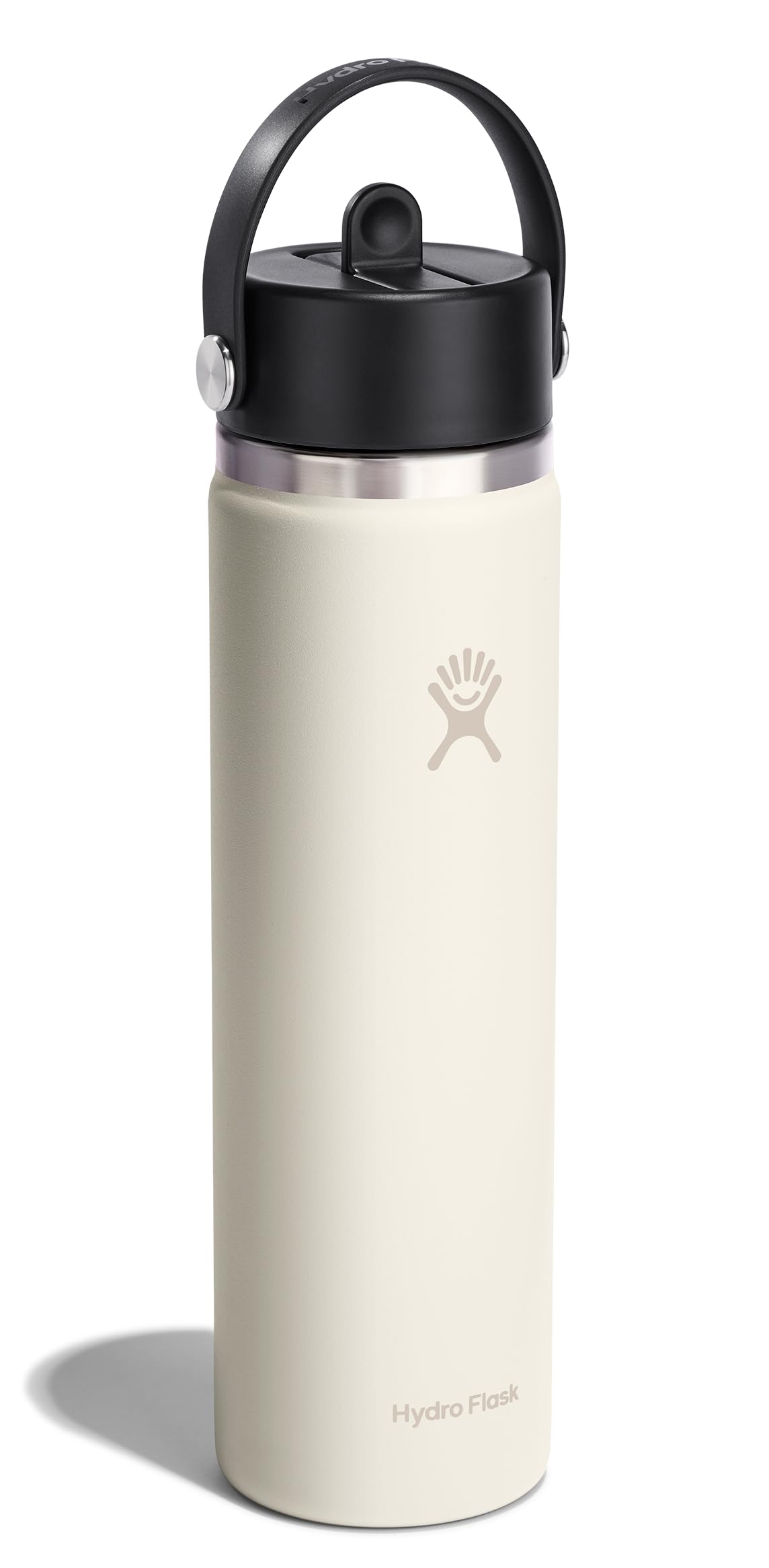 Hydro Flask Flex Straw Cap closed for leakproof transport.