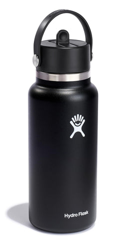 Hydro Flask flex straw cap closed for secure, leakproof on-the-go sipping.