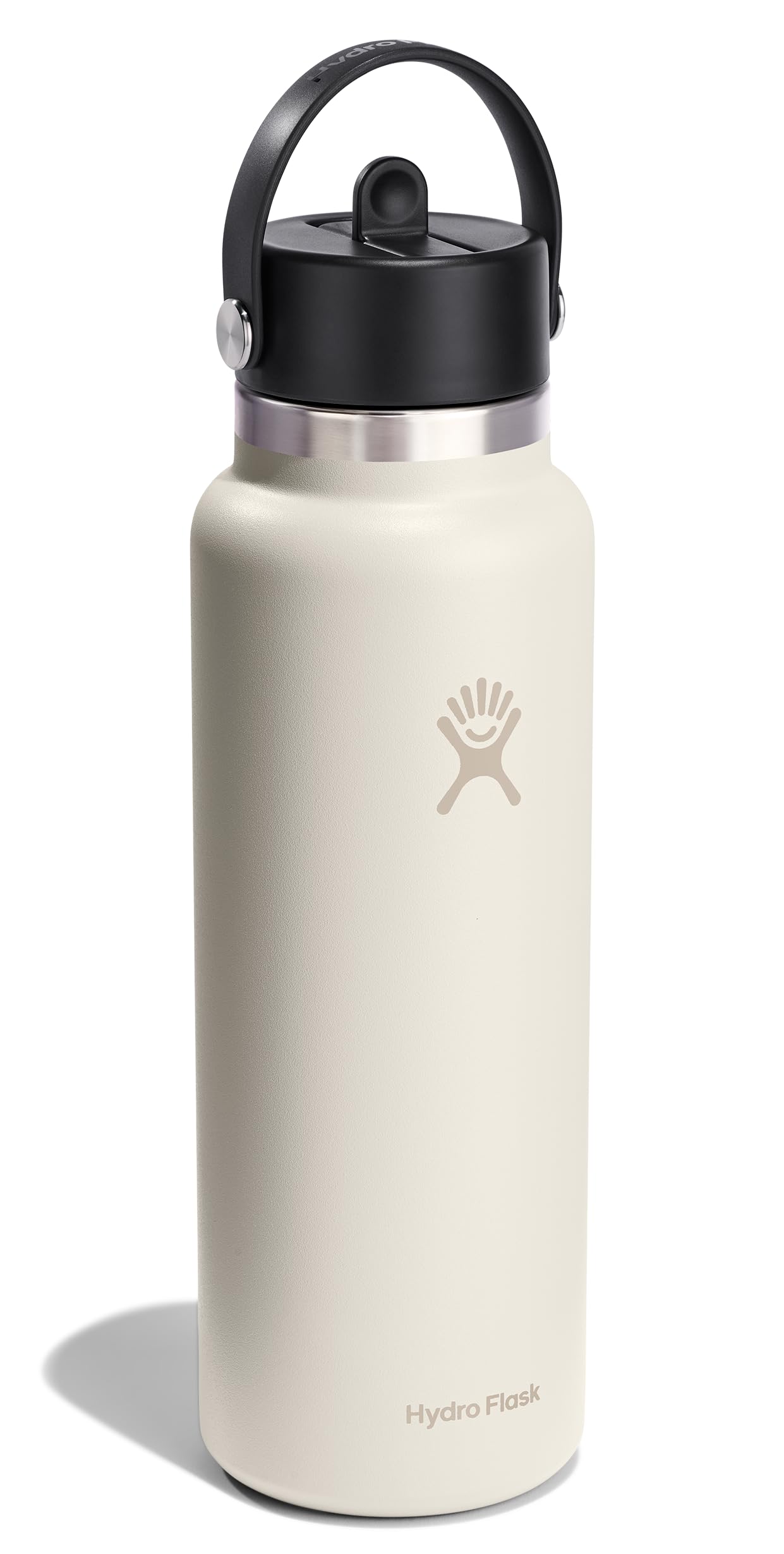 Close-up of Hydro Flask Flex Straw Cap showing a leakproof seal for adventure.