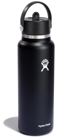 Hydro Flask Flex Straw Cap closeup showing leakproof seal for on-the-go sipping