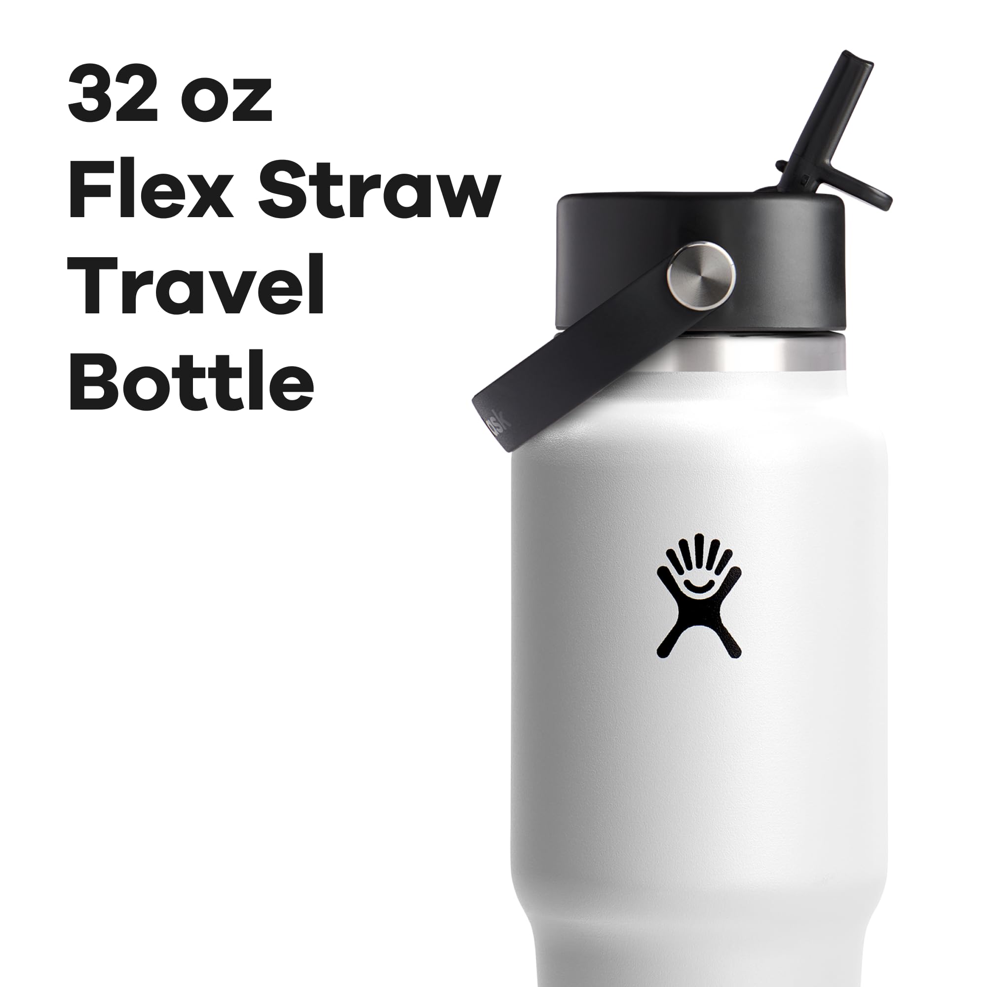 Flex Straw Cap on Hydro Flask remains leakproof when closed