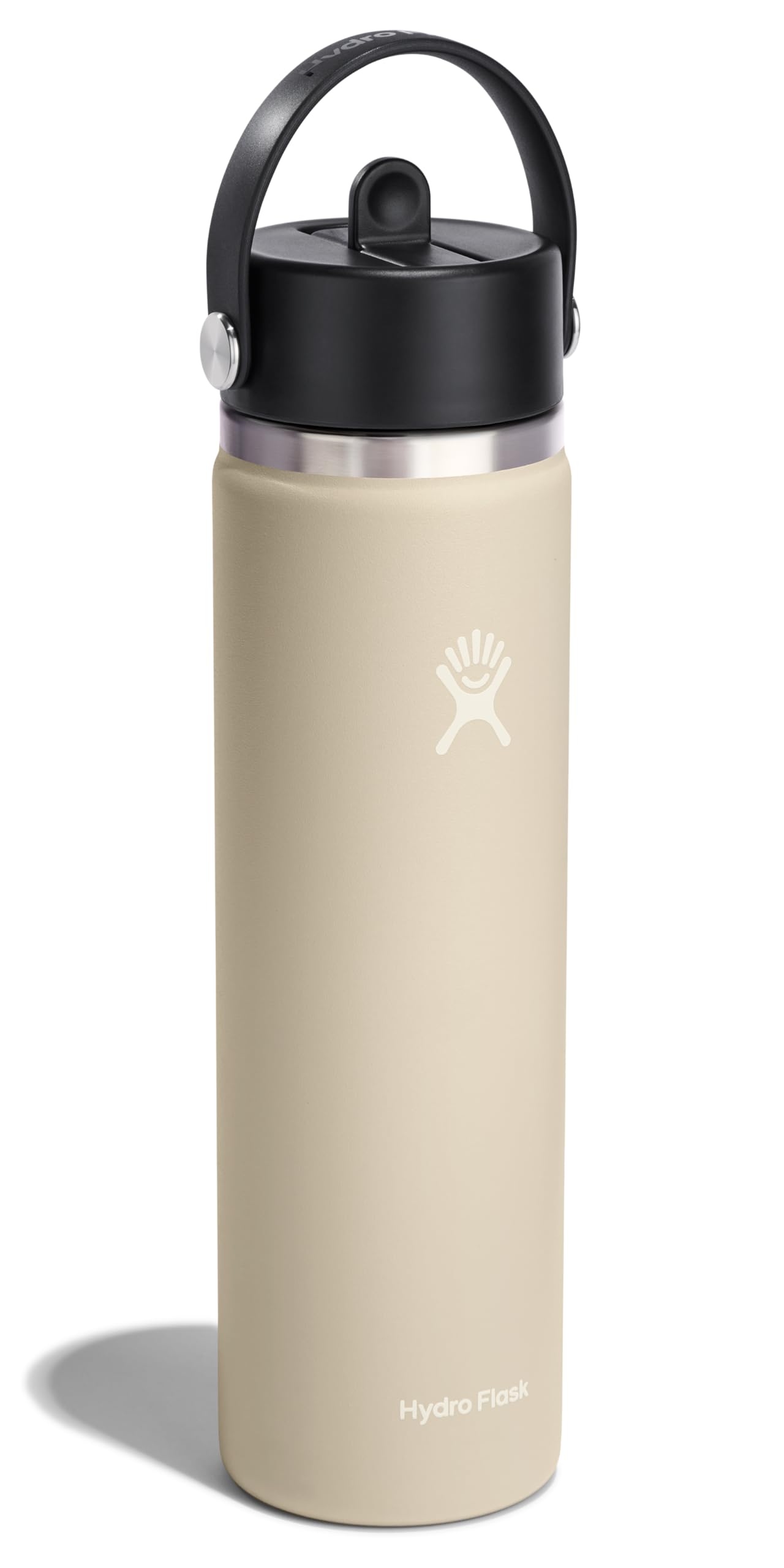 Hydro Flask Flex Straw Cap highlights leakproof closure for travel and bags.