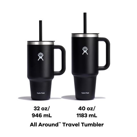 Hydro Flask flexible straw supports easy sipping from any angle.