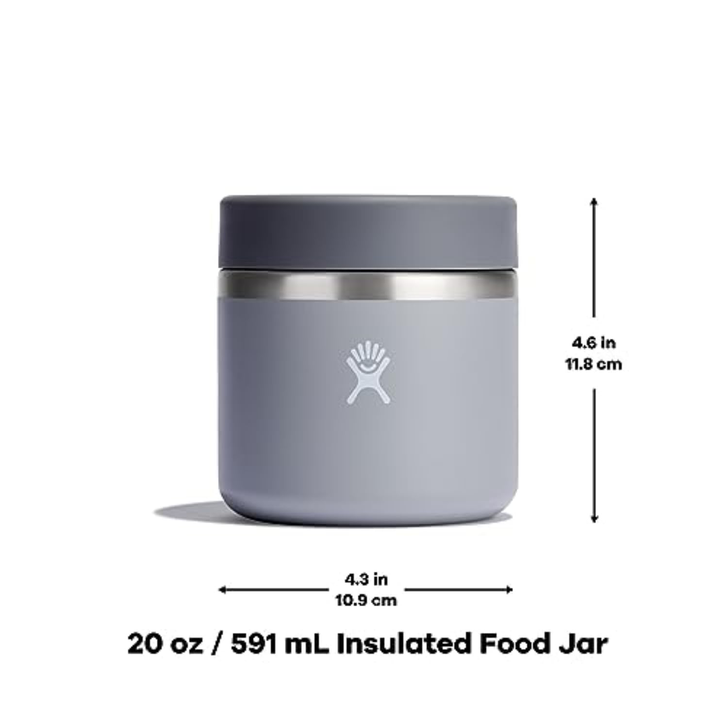 Hydro Flask stainless steel design preserves taste with no flavor transfer.