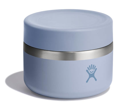 Hydro Flask Food Jar Surf Blue leakproof cap prevents spills on the go.