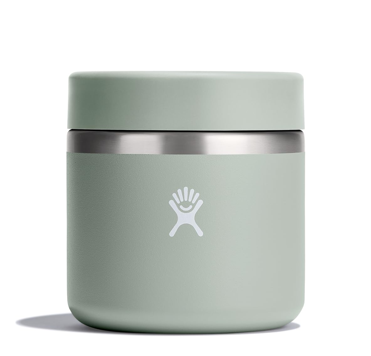 Hydro Flask Food Jar with wide mouth for easy filling and snacks on the go.