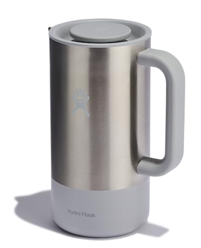 Hydro Flask French Press Birch pour spout for smooth non-directional pouring