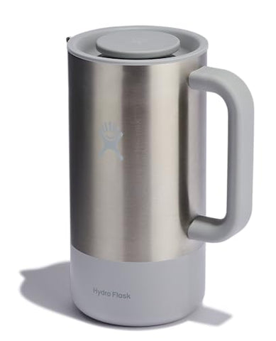 Hydro Flask French Press Birch pour spout for smooth non-directional pouring