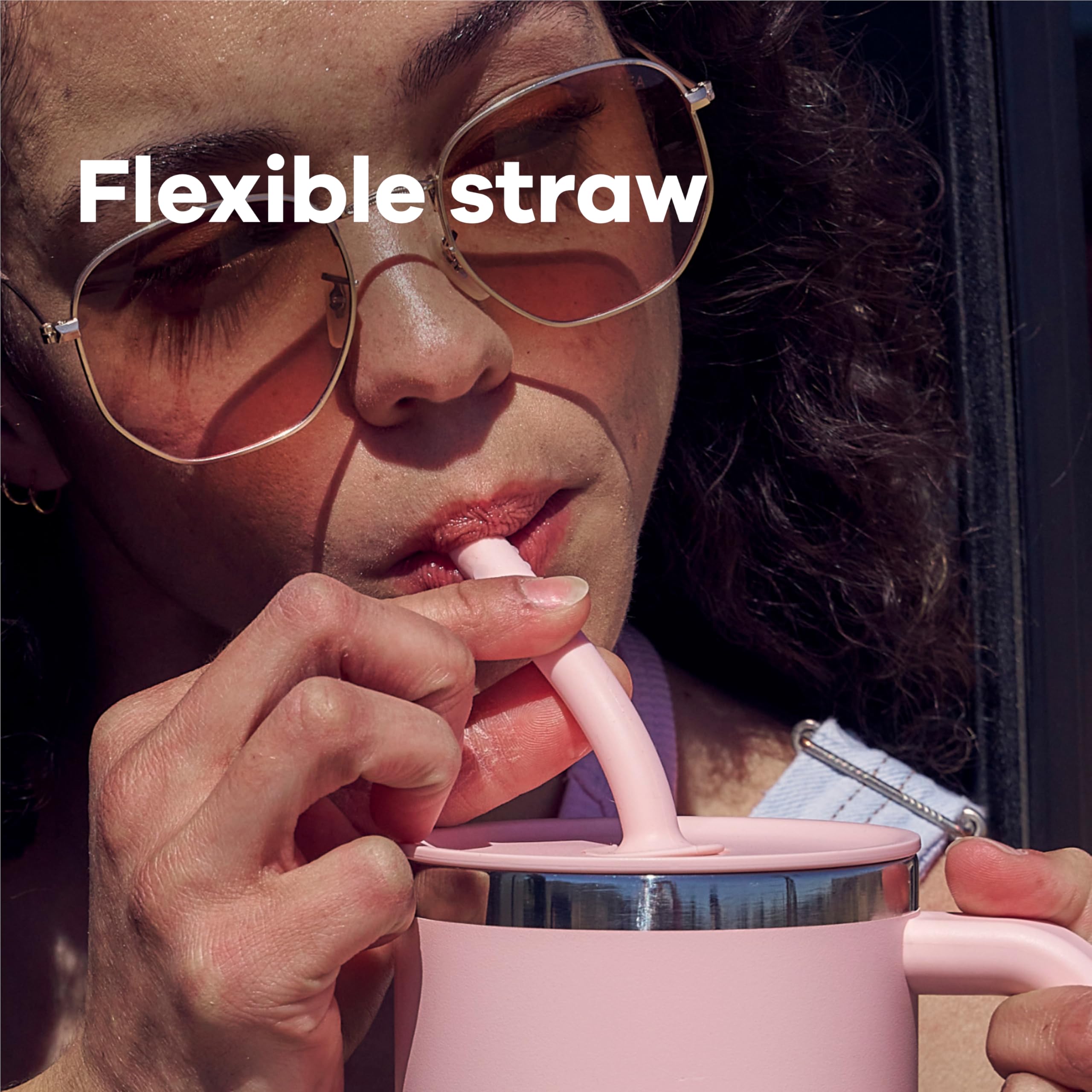 Handle-enabled design helps grab-and-go hydration during workouts and commutes.