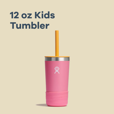 Hydro Flask Kids 12oz tumbler boot protection for bumps.