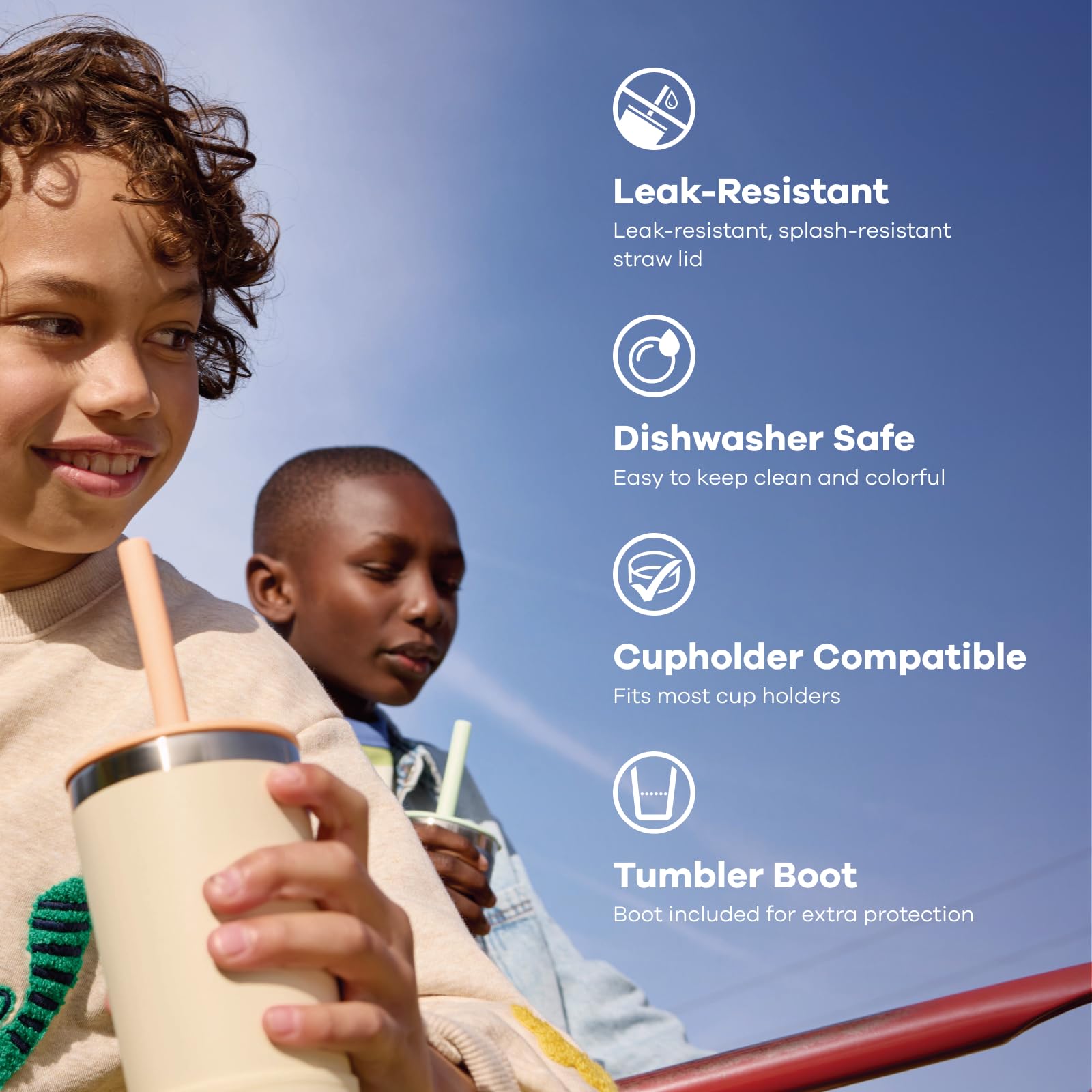 Hydro Flask Kids 12oz tumbler ready for school and travel.