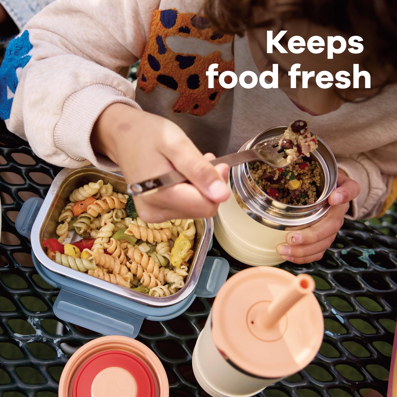 Hydro Flask koala gray food jar boot adds durability