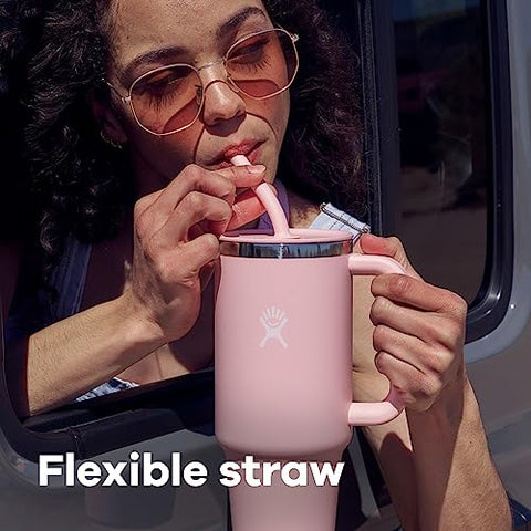 Hydro Flask leak-resistant lid protects hydration on the move.