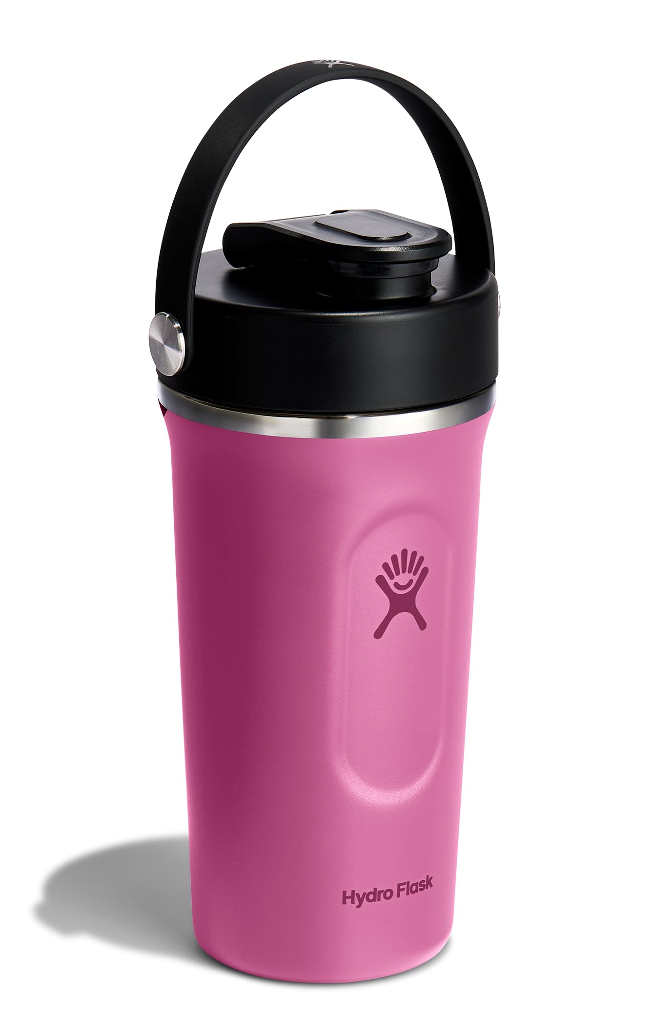 Hydro Flask shaker bottle leakproof chug spout keeps shakes secure.