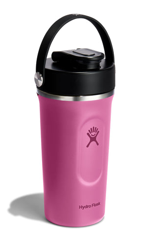 Hydro Flask shaker bottle leakproof chug spout keeps shakes secure.