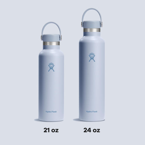 Hydro Flask Surf Blue finish stays bright through daily use.