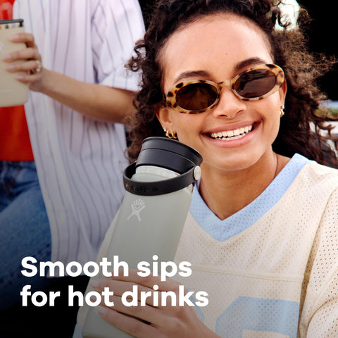 Hydro Flask temperature control shows hot and cold retention for hours
