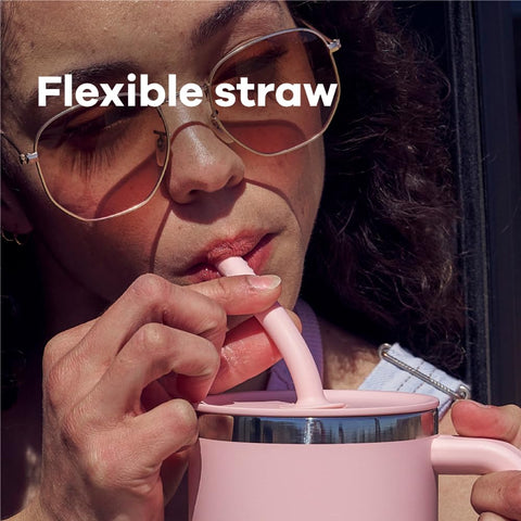 Dishwasher-safe Hydro Flask 40 oz tumbler for quick, easy cleaning after events.