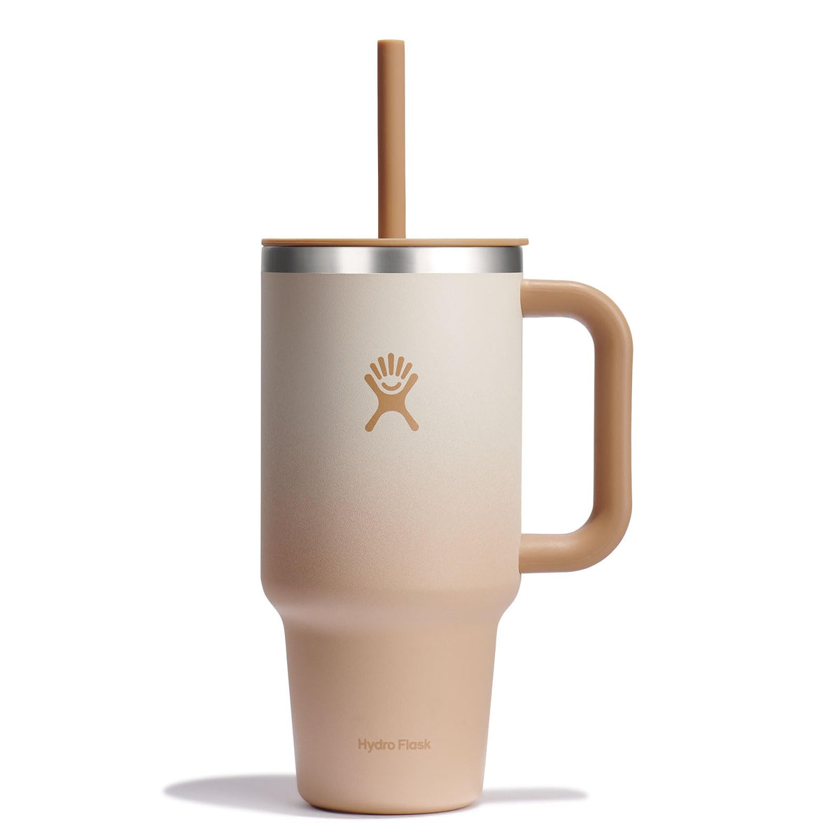 Hydro Flask travel tumbler handle — ergonomic grip for on-the-go hydration.