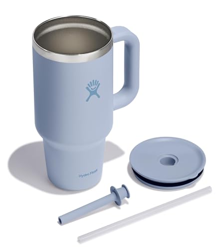 Lid and straw enable leak-resistant sipping during workouts and travel.