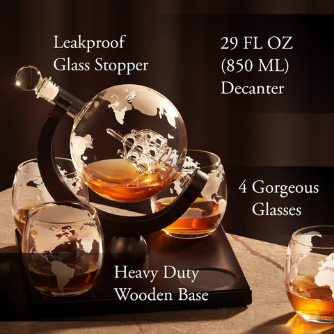 Hydro Gizmos four-glass set delivers durable lead-free glass for tastings.