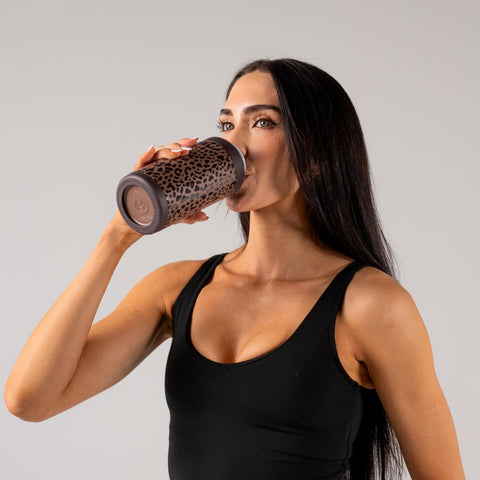 HydroJug car-cup-holder-fit image highlights on-the-go cooling and versatility