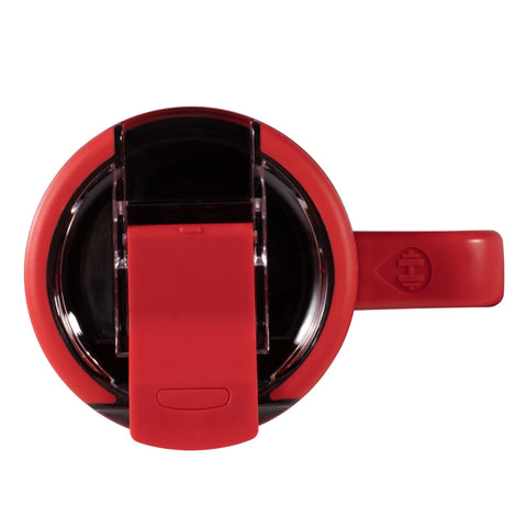 HydroJug ceramic-lined interior preserves coffee flavor during travel.