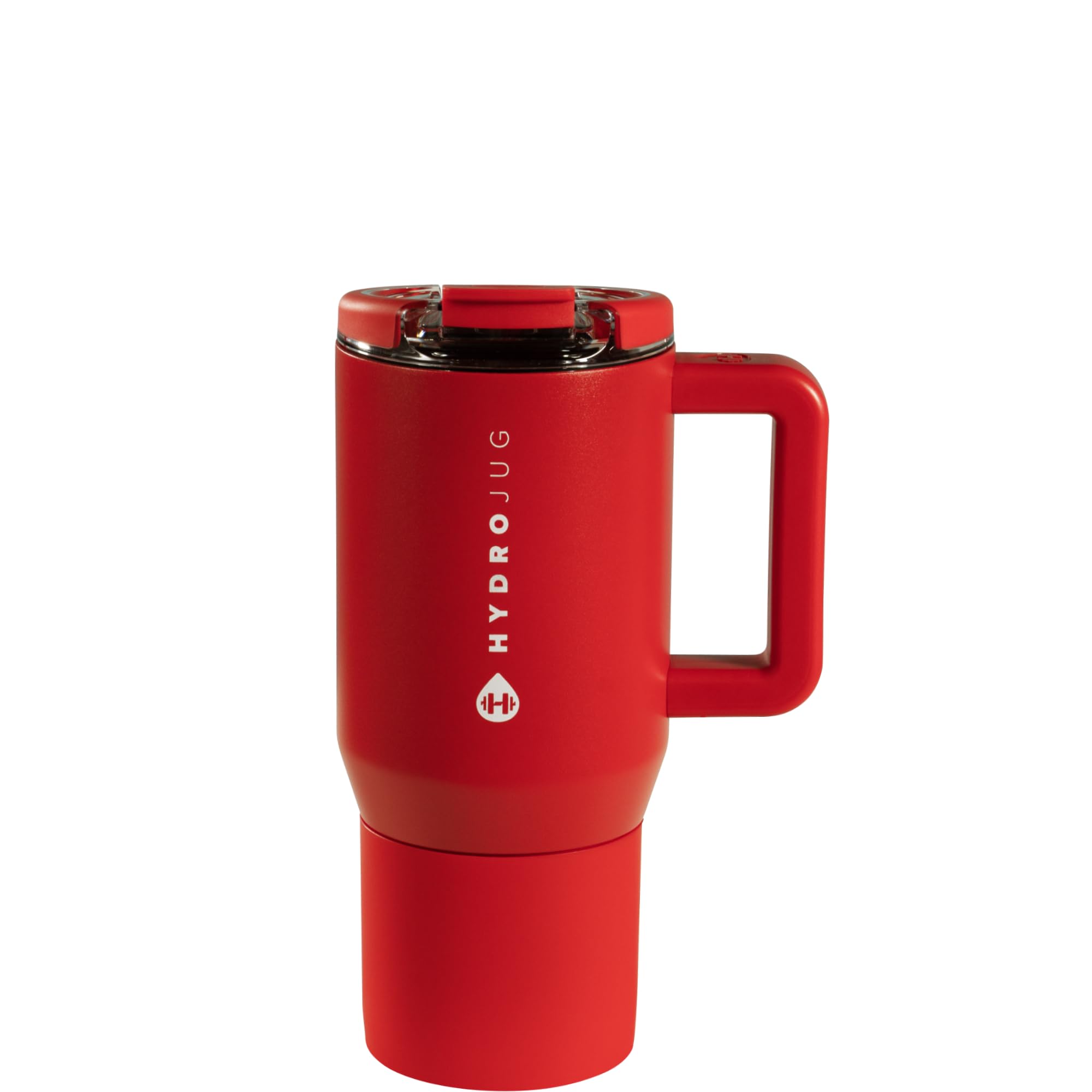 HydroJug Coffee Traveler 20 oz with flip lid for mess-free on-the-go sipping.