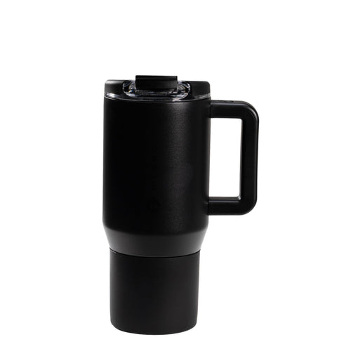 HydroJug Coffee Traveler 20oz with flip lid for mess-free sipping on the go.