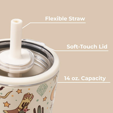 HydroJug Everyday 14 oz slim base fits most car cup holders for on-the-go hydration