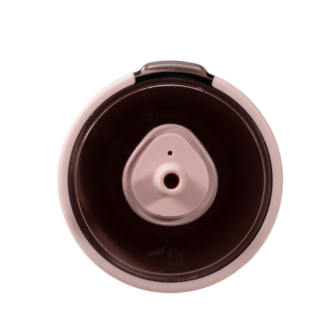 HydroJug Everyday Tumbler soft-touch lid offers smooth sipping on the go.