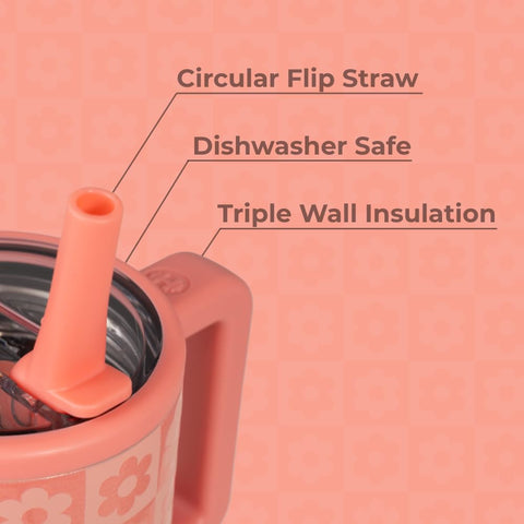 HydroJug Kids stainless bottle is durable for daily playground use