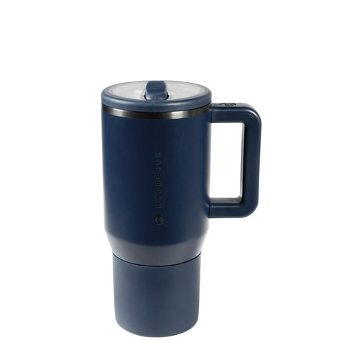 HydroJug Kids 20 oz insulated bottle, front view, flip straw for easy hydration