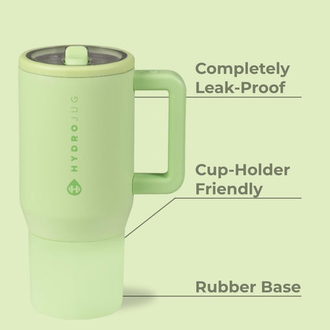 HydroJug Kids bottle handle for little hands during school and sports