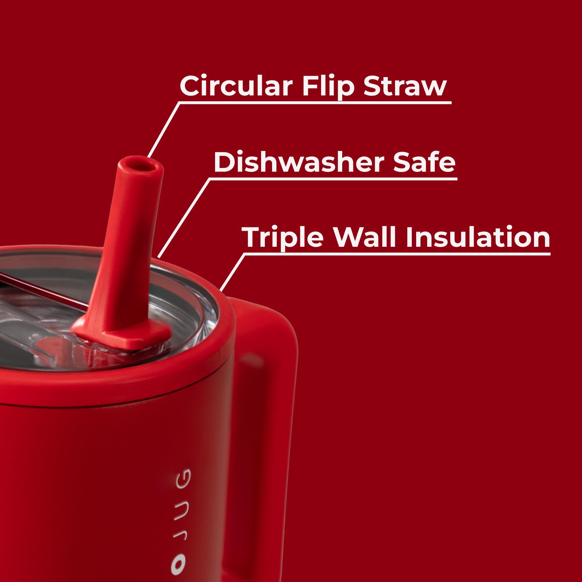 HydroJug Kids soft handle facilitates comfy carrying between activities