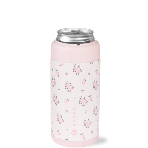 HydroJug Slim Can Cooler front view keeps 12 oz cans cold and condensation-free.