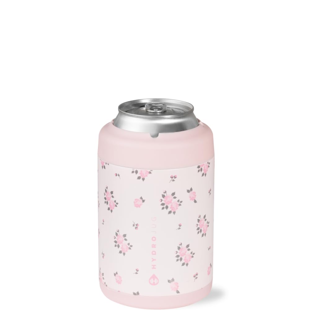 HydroJug Standard Can Cooler holding a 12oz can tightly and staying cold