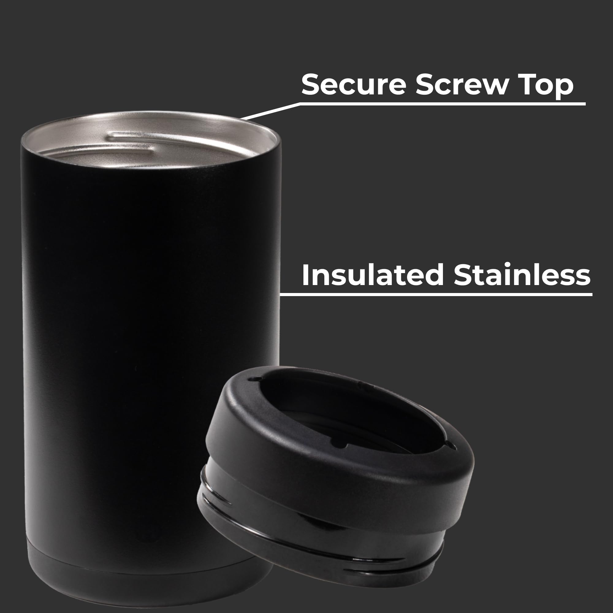 HydroJug fits 16 oz cans snugly for everyday beverages