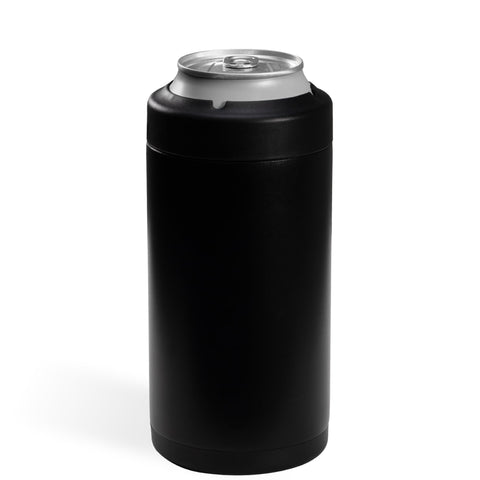HydroJug standard can cooler with stainless steel body keeps drinks cold and condensation-free