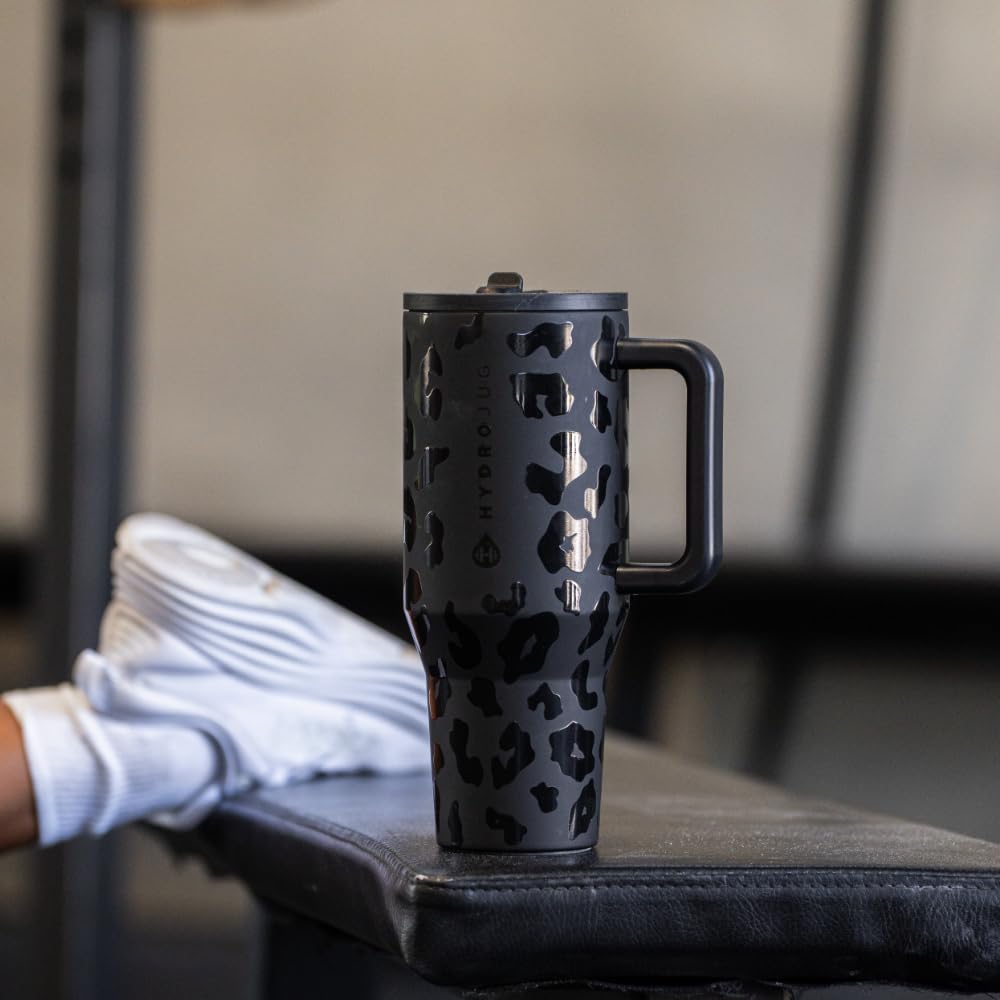 HydroJug Traveler leak-proof base prevents spills during commutes.