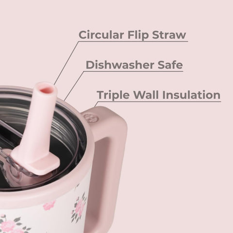 HydroJug Traveler rubber base adds non-slip stability on tables and desks