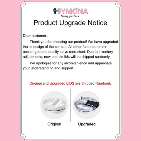 HYMONA insulated travel mug with lid preserves temperature for long outings.