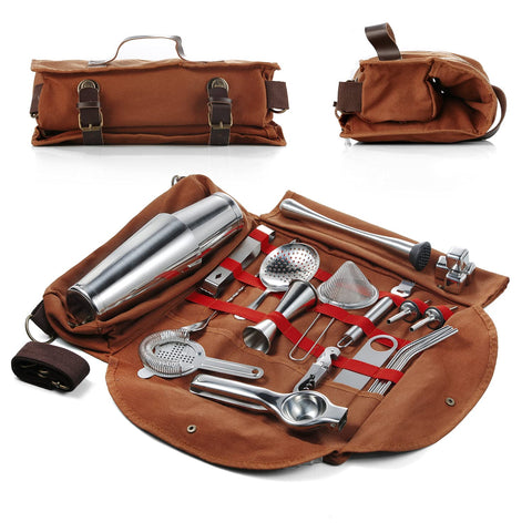 Hyoank 25-piece bar set ready for home entertaining and professional look